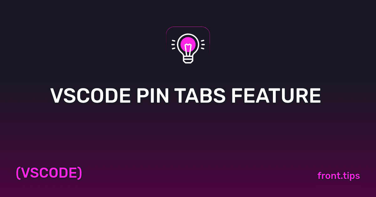 VSCode Pin Tabs Feature | Pin Tabs on VSCode Separate Row with Drag-to-Pin.
