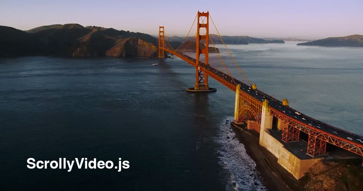 Scrolly Video Js Library | Make responsive scrollable video using the scroll-video js library